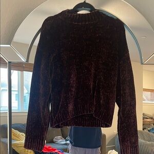 Sanctuary Purple Crew Neck Sweater